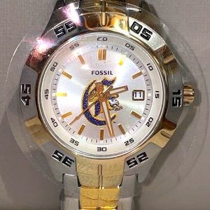 Fossil Heritage Silver And Gold Bracelet Watch